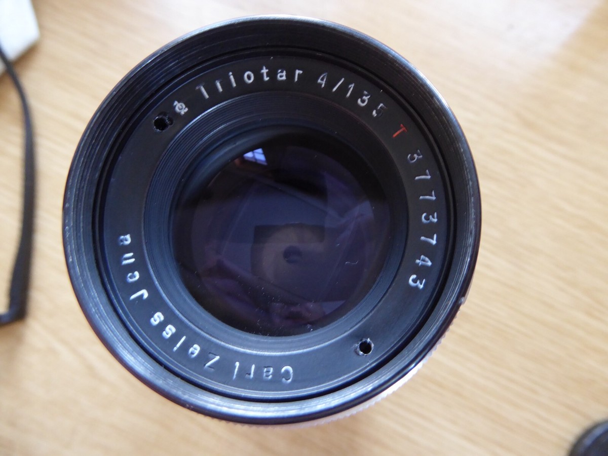Carl zeiss jena triotar 135mm f4 単焦点レンズ Carl Zeiss Jena Triotar 135mm F4 T M42 整備済 カールツァイス