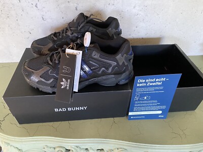 Adidas x  Bad Bunny Response CL Triple Black Schuh 44 2/3 US 10.5 NEU ID0805