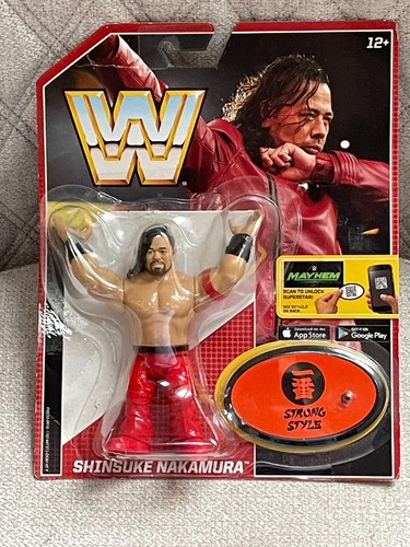 2018 MATTEL WWE WWF RETRO SERIES 6 SHINSUKE NAKAMU...