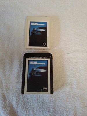 The Oscar Peterson Trio - Night Train 8-Track Cassette UNTESTED 