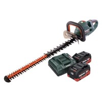 Metabo Hs 18 Ltx Bl 75 Akku Heckenschere 18 V 75 Cm + 2X Akku 8,0 Ah + LadegeräT