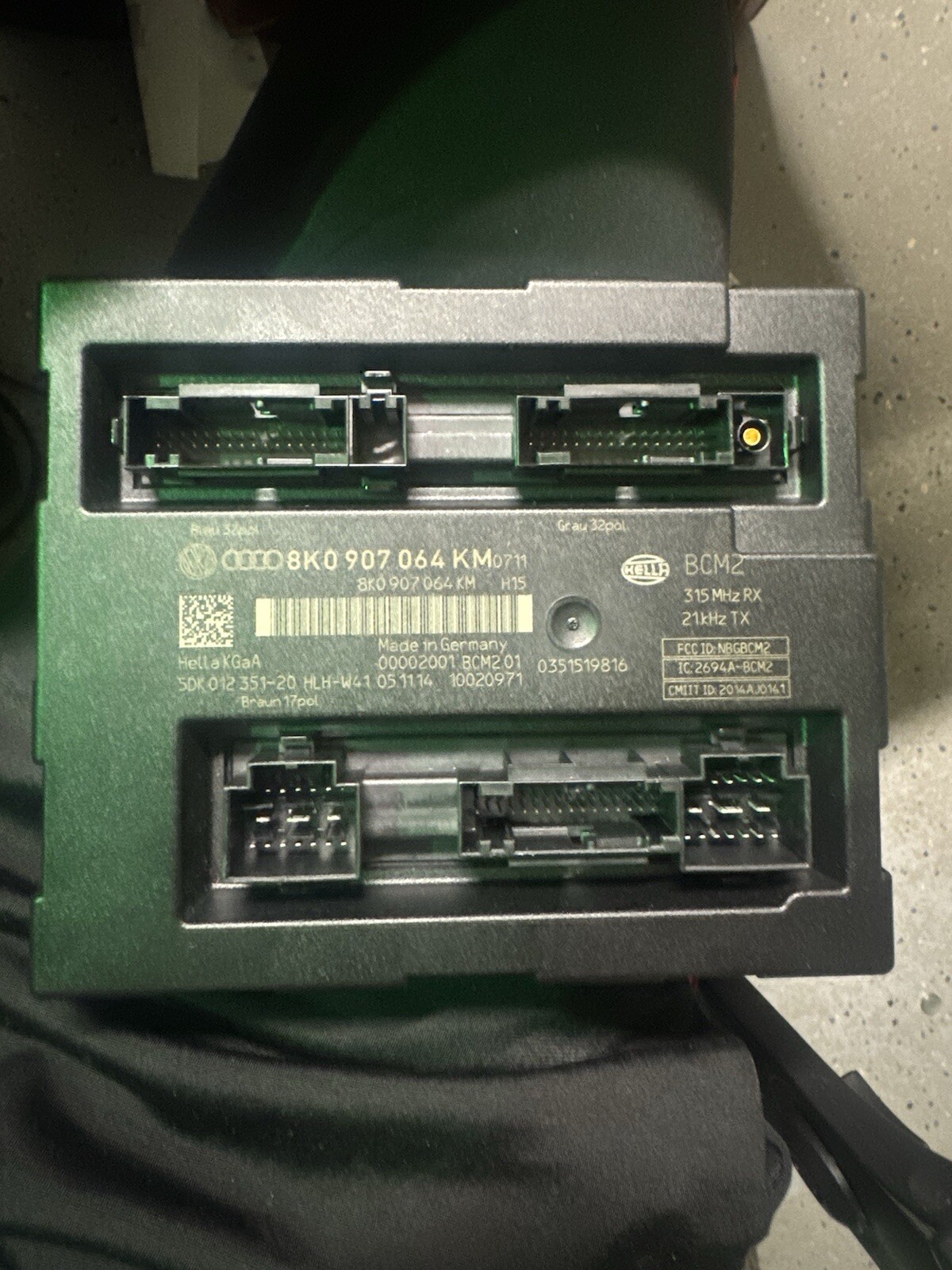 Audi BCM2 Cloning Or Programming Keys!