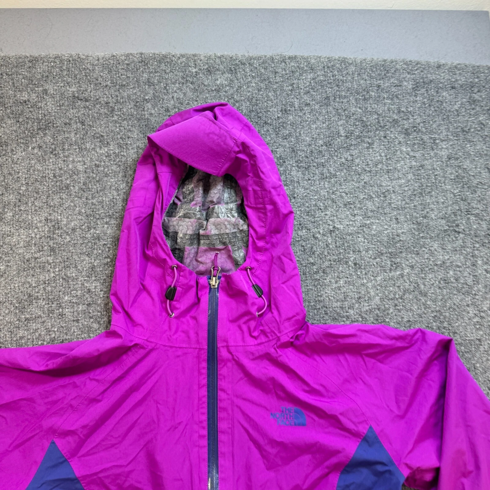 north-face hyvent flashdry hooded rain jacket