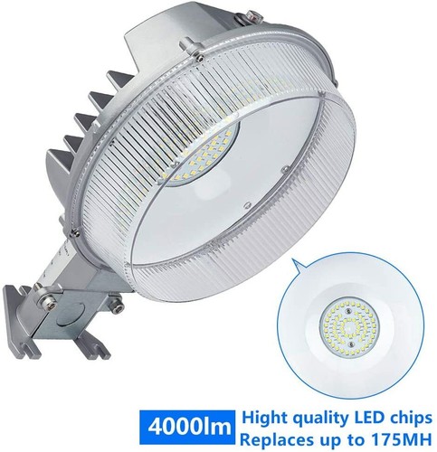 ( 4 PACK ) LED Barn Light 42W / 5000K Daylight Dusk to Dawn LED Outdoor 42W NEW - Picture 9 of 10