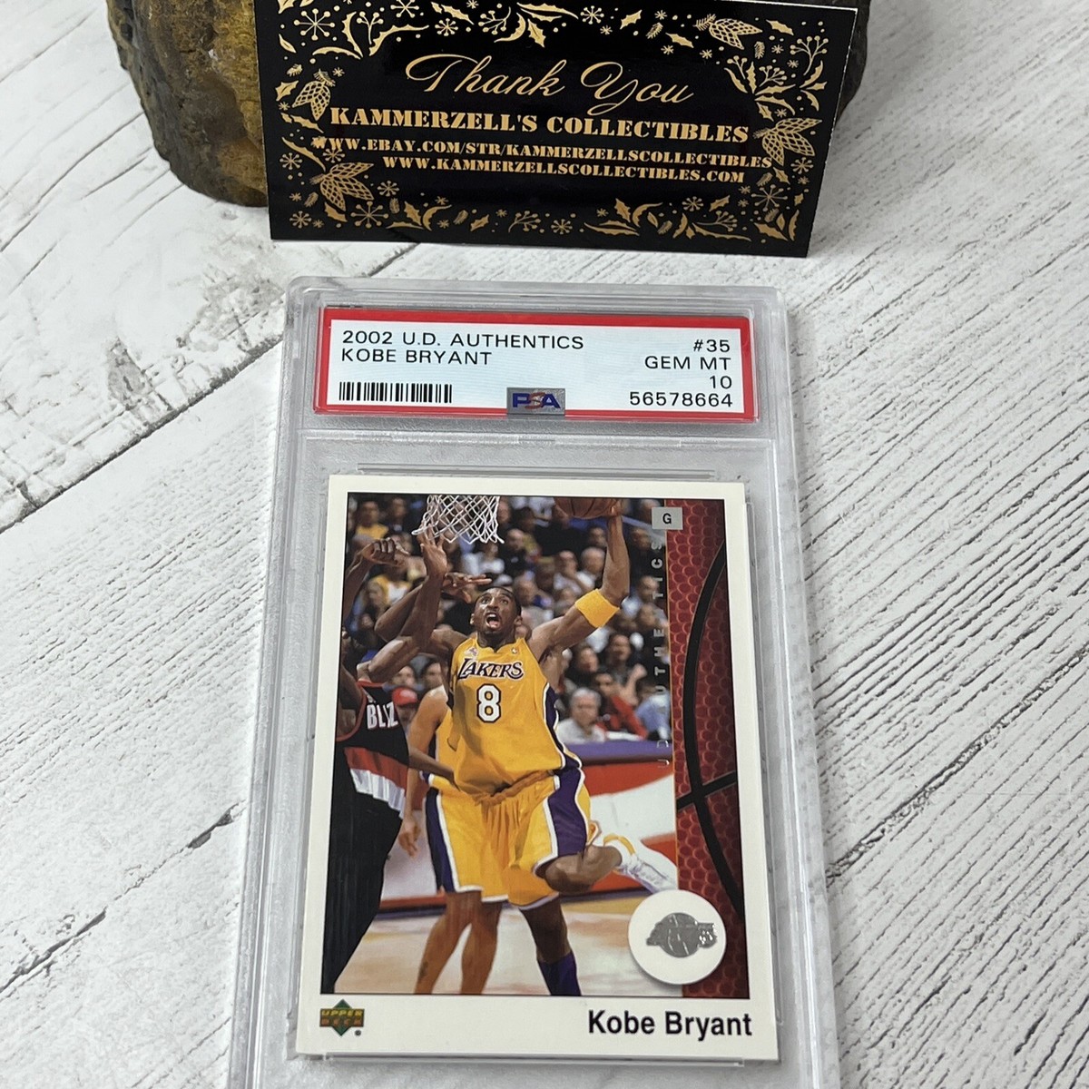 UD Inspirations Kobe Bryant カード UD Inspirations Kobe Bryant カード