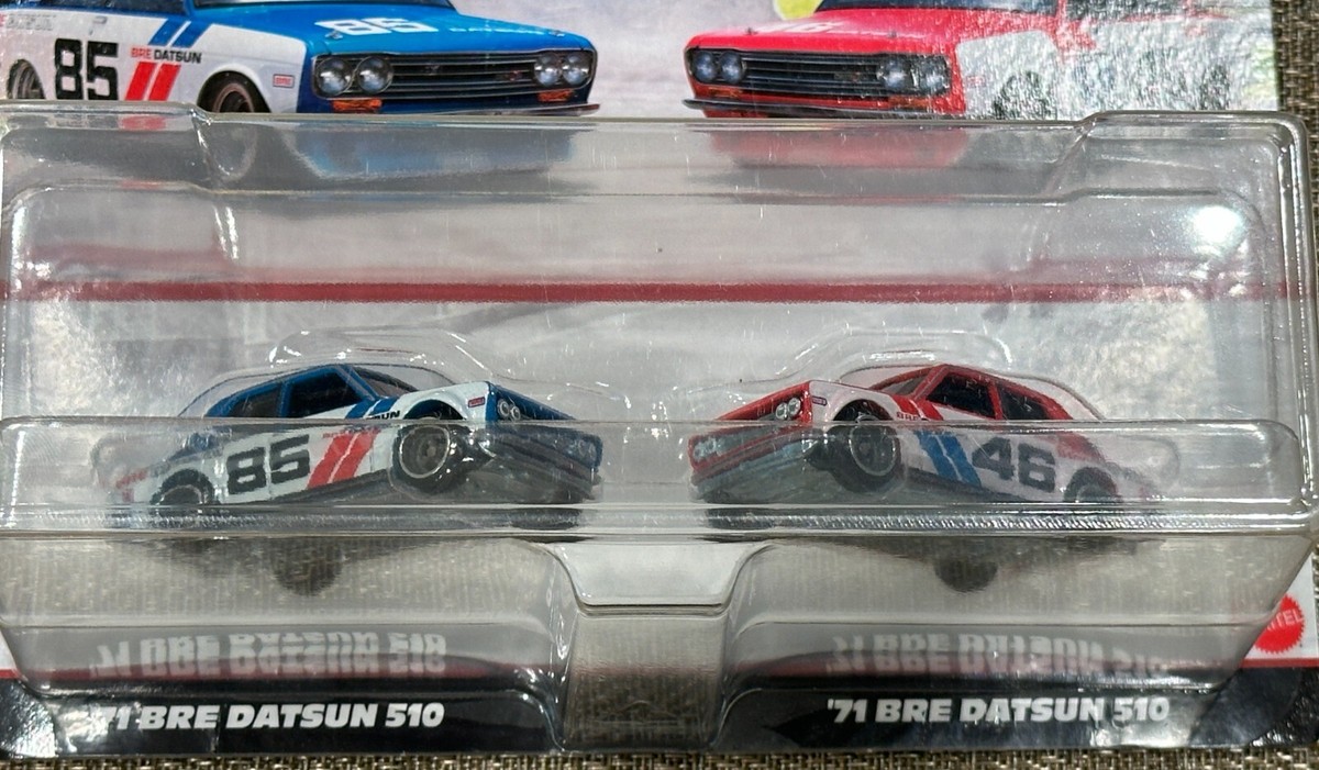 ホットウィールRLC '71 BRE DATSUN 510  2個セット 2024 Hot Wheels Collectors RLC Exclusive '71 BRE Datsun 510
