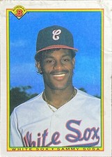 1990 Bowman #312 Sammy Sosa Chicago White Sox Baseball Card