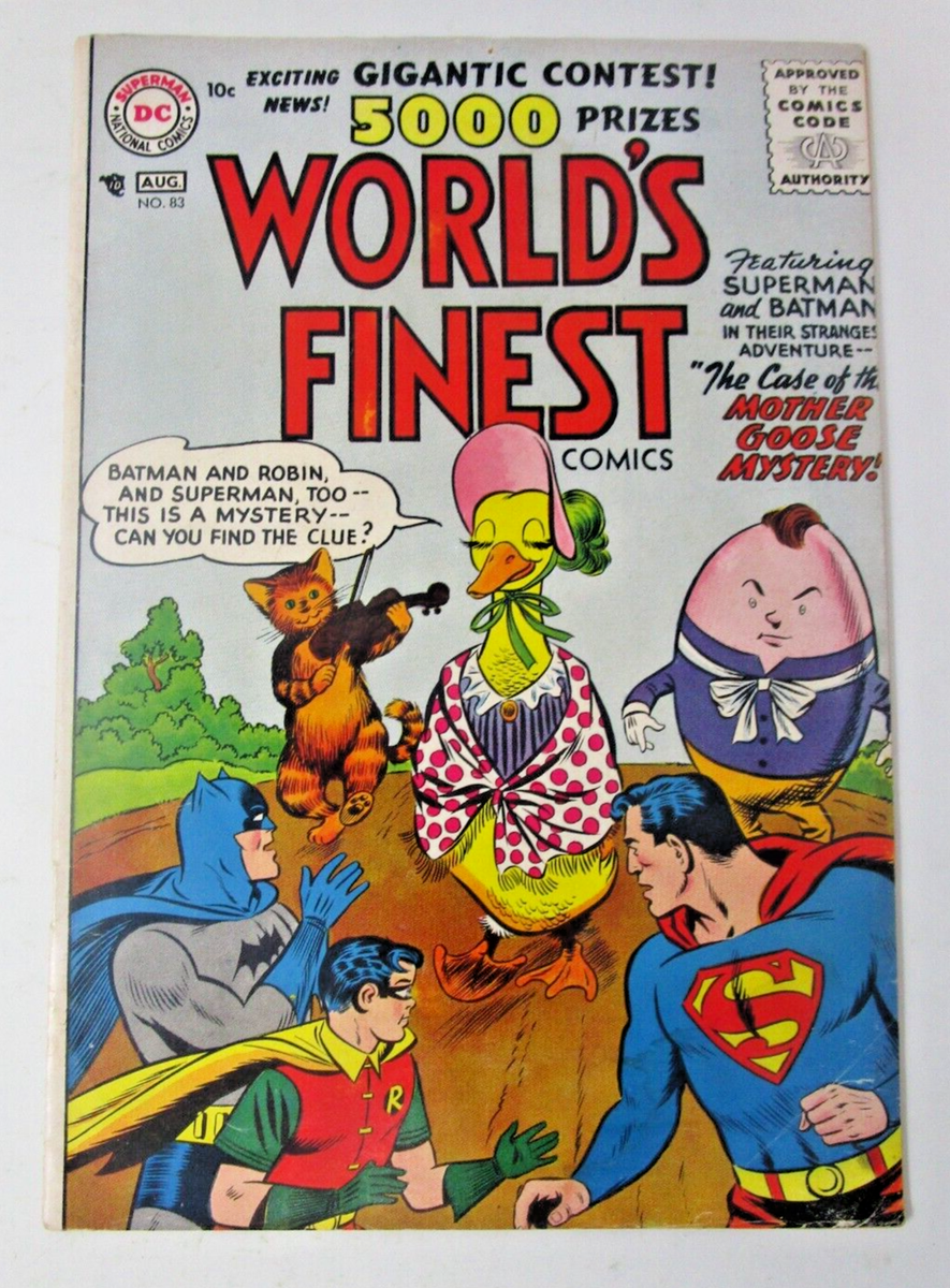 アメコミリーフ World's Finest #153 1965年 CGC3.0 World's