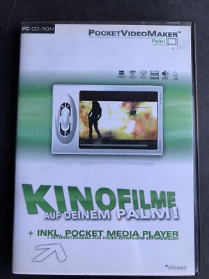 Pocket Video Maker- Kinofilme auf deinem Palm - PC Win XP/2000 Neuwertig @C12