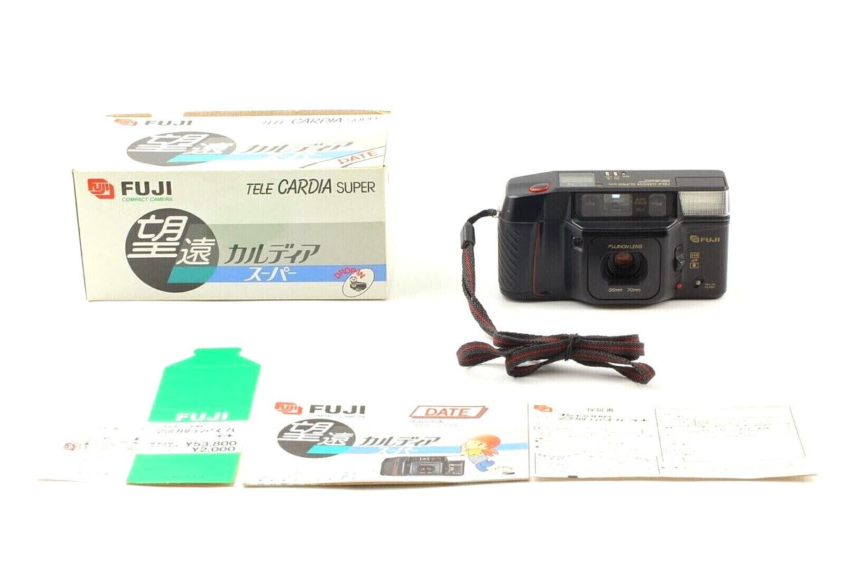 Excellent+++++】FUJI TELE CARDIA SUPER DATE Point & Shoot Film