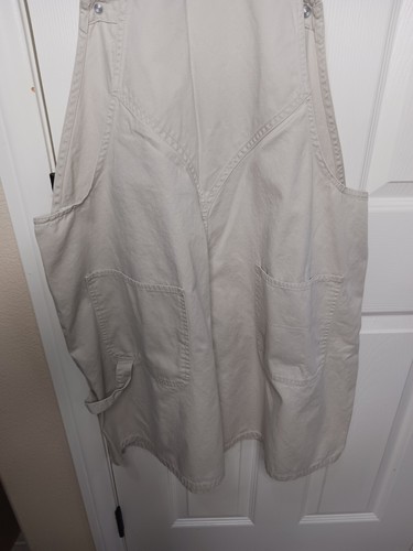 Disney Topolino ricamato beige donna 22 w salopette pantaloncini tasche vintage - Foto 9 di 13