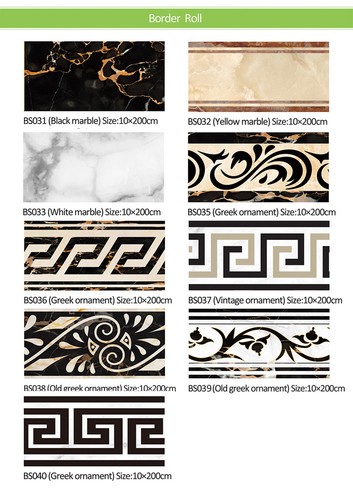 2M Marble 3D Self-adhesive Bathroom Kitchen Wall Stair Floor Border Tile Sticker - Picture 3 of 54