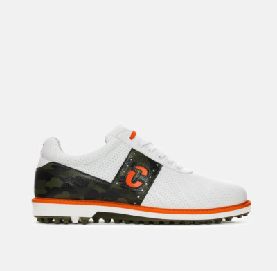Men's Duca Del Cosma JL1 Golf Shoe - White/Camoflage Green