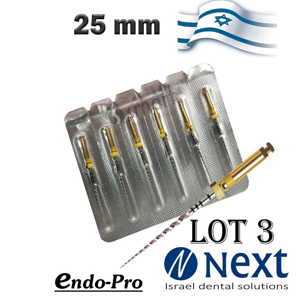 LOTTOx3 Dentale NiTi Super File Universale ENDO-Pro S2 Canale - Foto 8