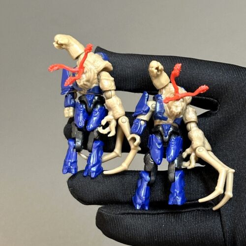 5x Rare Mega Construx Halo 2 Flood Combat Form Covenant Elite (Dark Blue) Figure - Picture 6 of 7
