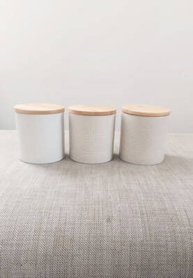 Next 3er Set Küche Tee Kaffee Vorratsdose/Keks Leckerei Zuckerkanne Geschenk Neu