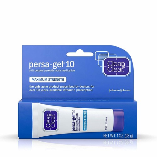 Clean & Clear Persa-Gel 10% Benzoyl Peroxide Maximum Strength Acne Treatment 28g - Picture 2 of 7