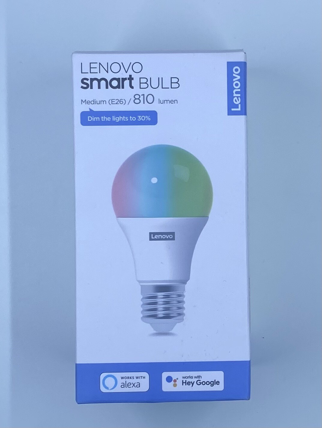 Lenovo Smart Bulb - New - E26 810 Lumen Dimmable-image