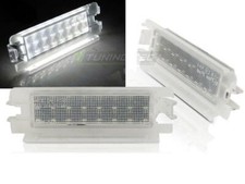 Paar Kennzeichenleuchten Dacia Sandero von 2008 bis 2012 Led