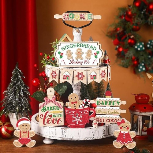Cinnvoice Gingerbread House Contest Voting Kit - 71 Pcs With Ballot Box, Cards, Sashes, Prizes For Christmas Party