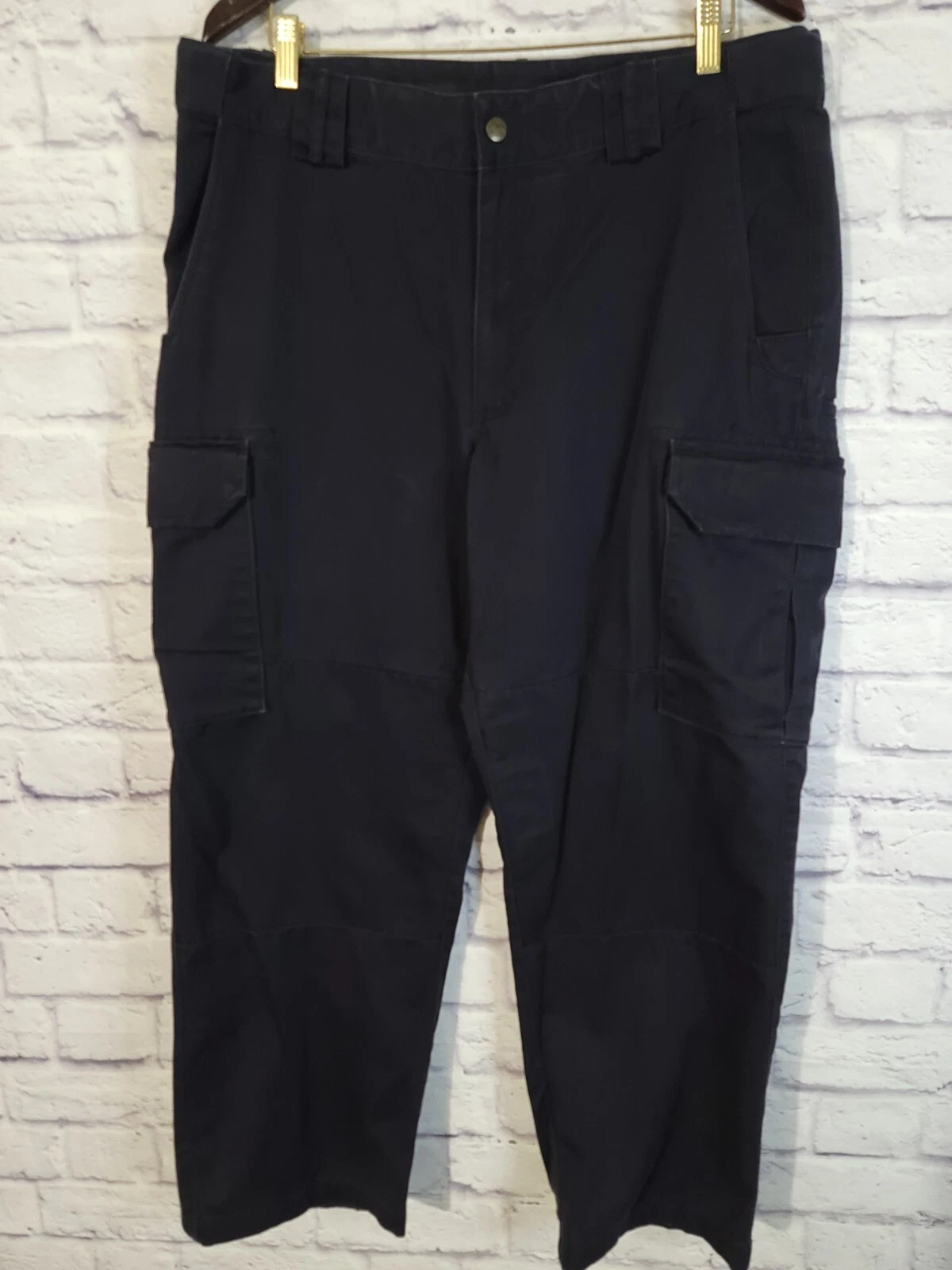 5.11 Tactical Series TAC-105CS 38x30 Blue Cargo pants Grip Cushioned Waist