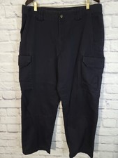 5.11 Tactical Series TAC-105CS 38x30 Blue Cargo pants Grip Cushioned Waist