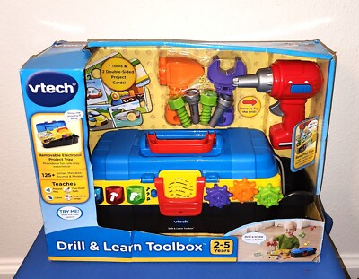 VTech Drill and Learn Toolbox With 125+ Songs Sounds Phrases