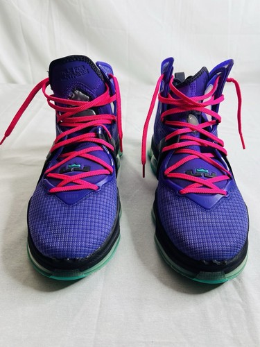 Nike LeBron 19 DJ Bron Men's Size 10.5 US CZ0203-500 Wild Berry Athletic Shoes