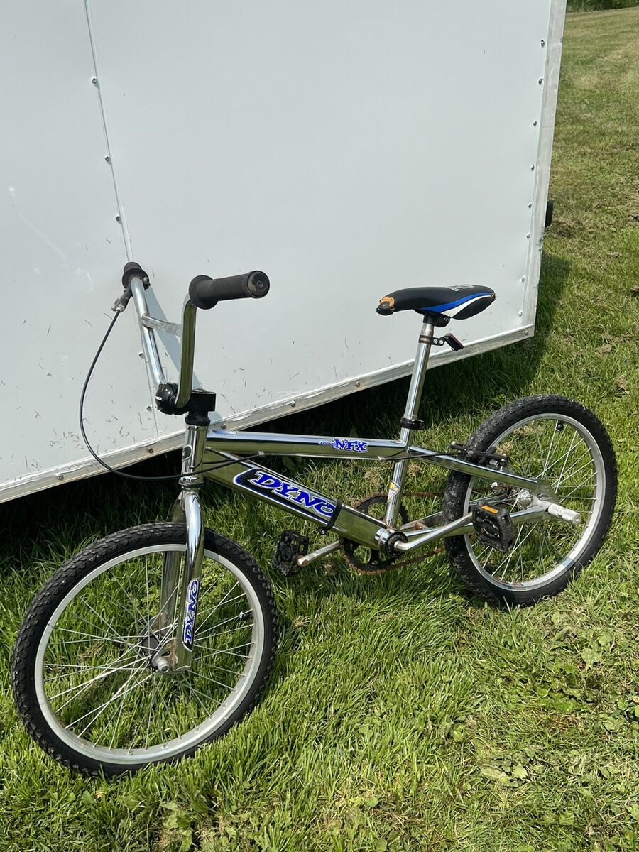 RARE Vintage GT Dyno NFX Chrome BMX Bike Old School / Mid RARE Vintage GT Dyno NFX Chrome BMX Bike Old School / Mid