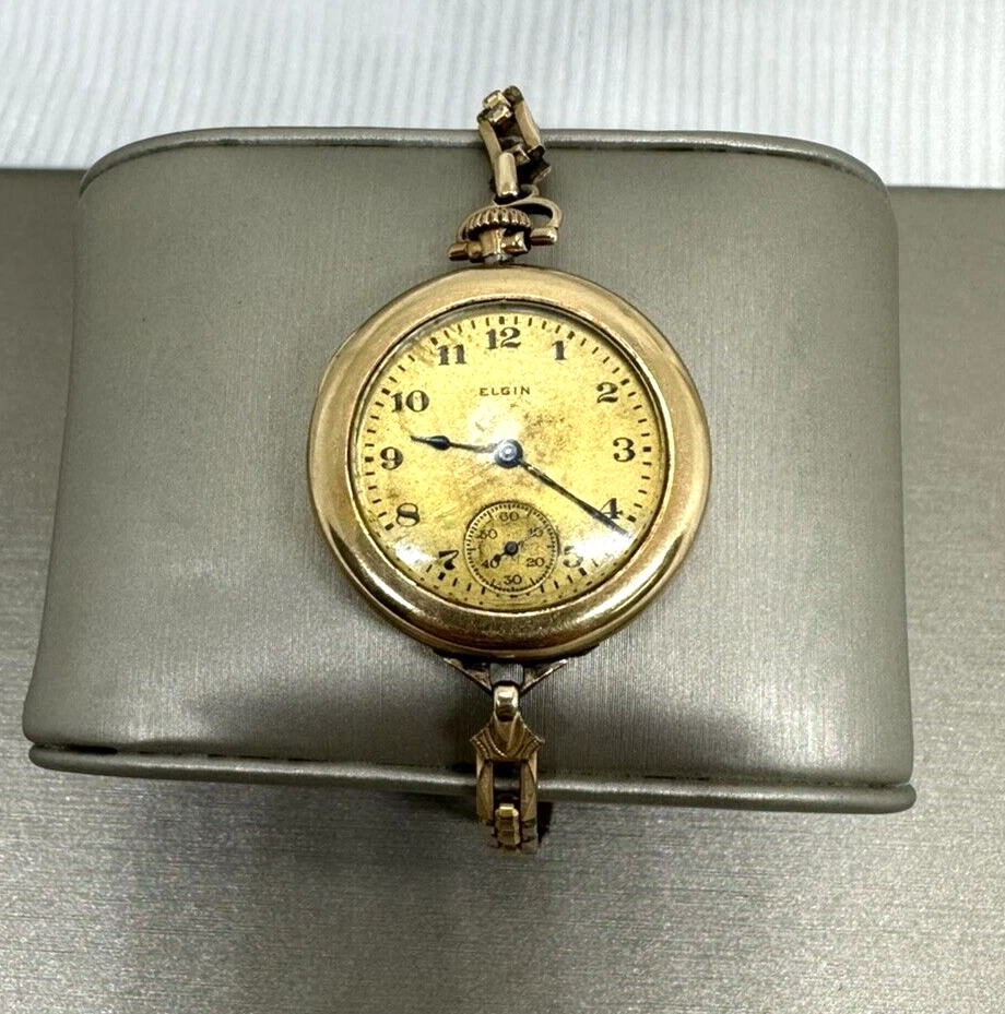 1919 elgin top pocket watch
