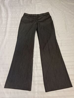 Express Design Studio EUC Women s Grey Dress Pants Editor Size 4 31x33  Bin D6