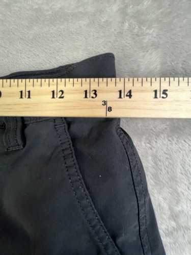 Eddie Bauer Mens 30 Travex Shorts Black Fleece Lined 10” inseam - Picture 8 of 13