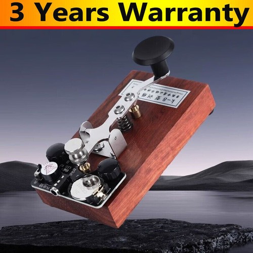 K-8 Training CW Key Sound Light Manual Transmission Training Morse Code Key - Photo 2/9