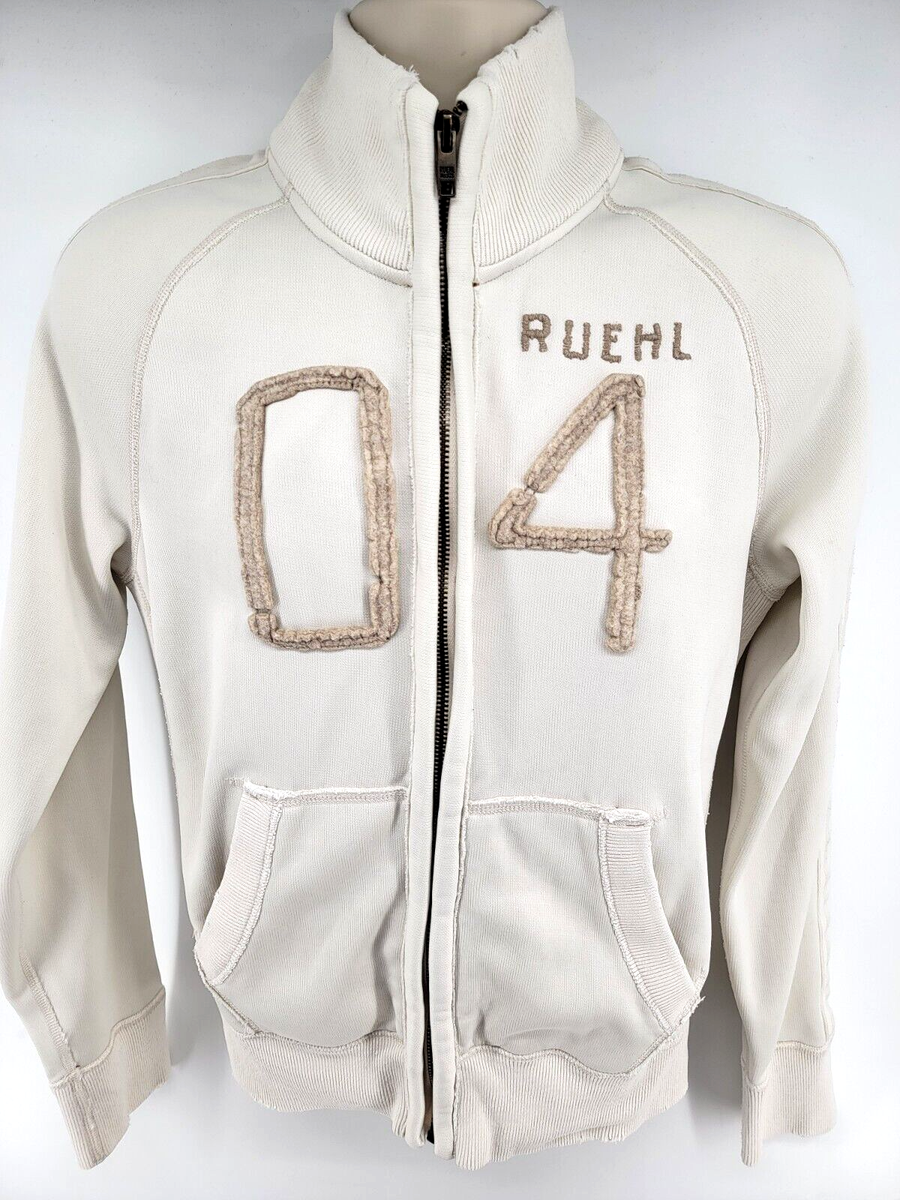 Ruehl 925 Jacket Mens Size S Distressed White Full Zip 04 | eBay Ruehl 925 Jacket Mens Size S Distressed White Full Zip 04 | eBay