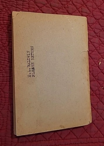 1920er Josh Billings' humorvolle Epigramme kleines blaues Buch Nr. 669 Vintage Vintage - Bild 8 von 8