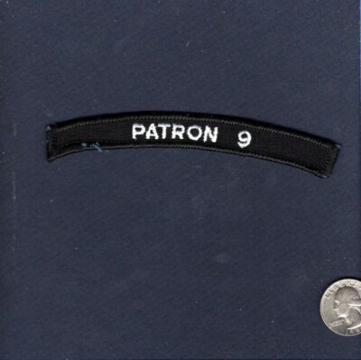 VP-9 GOLDEN EAGLES Navy Enlisted Uniform P-3 ORION Patrol Squadron Rocker Patch