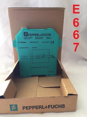 Pepperl + Fuchs K-System KFDO-CS-1.50 Part No. 126991