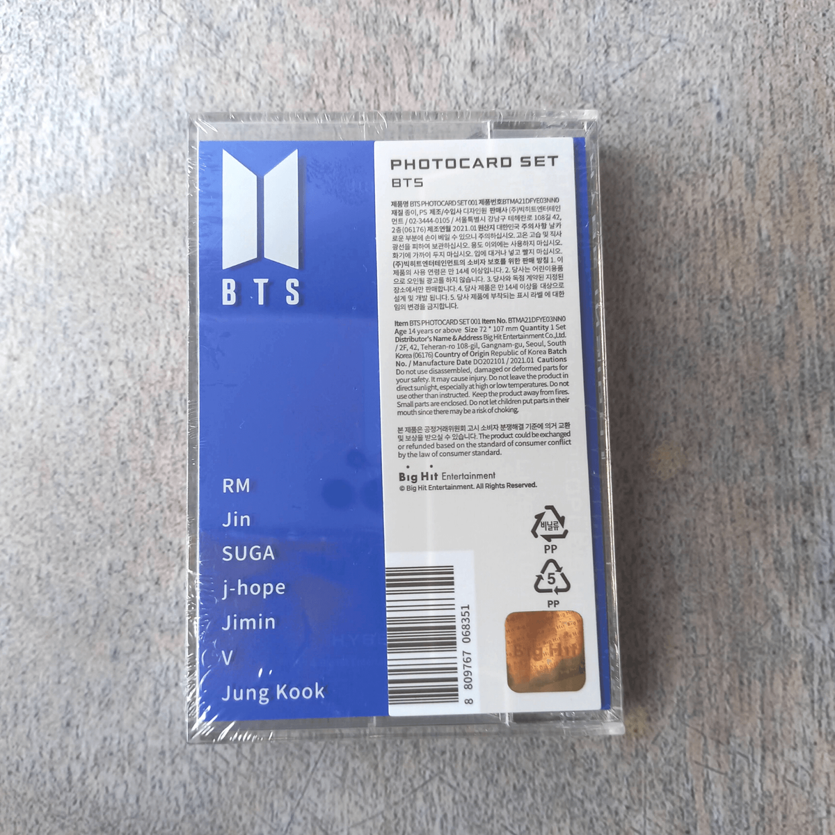 BTS HYBE INSIGHT 限定 フォトカードセット 3種セット OFFICIAL] BTS HYBE INSIGHT MUSEUM PHOTOCARD SET | eBay