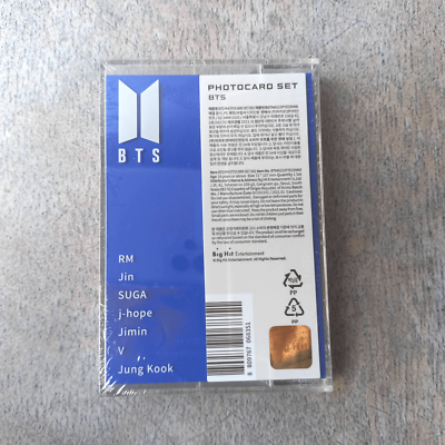 BTS HYBE Insight Museum Official Photo Card Set - New Sealed Off
