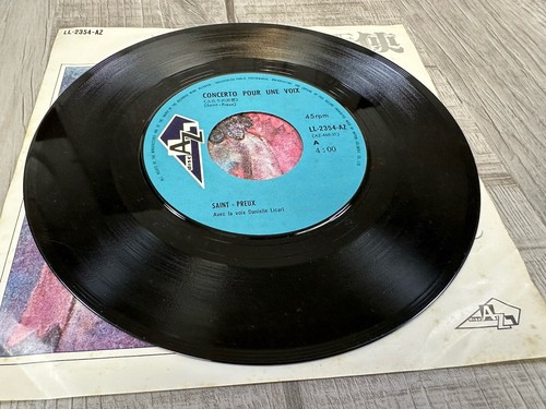 Saint-Proux Orchestra “Two Angels” 7” 45 Record Classical Opera Japan Import - Picture 7 of 12
