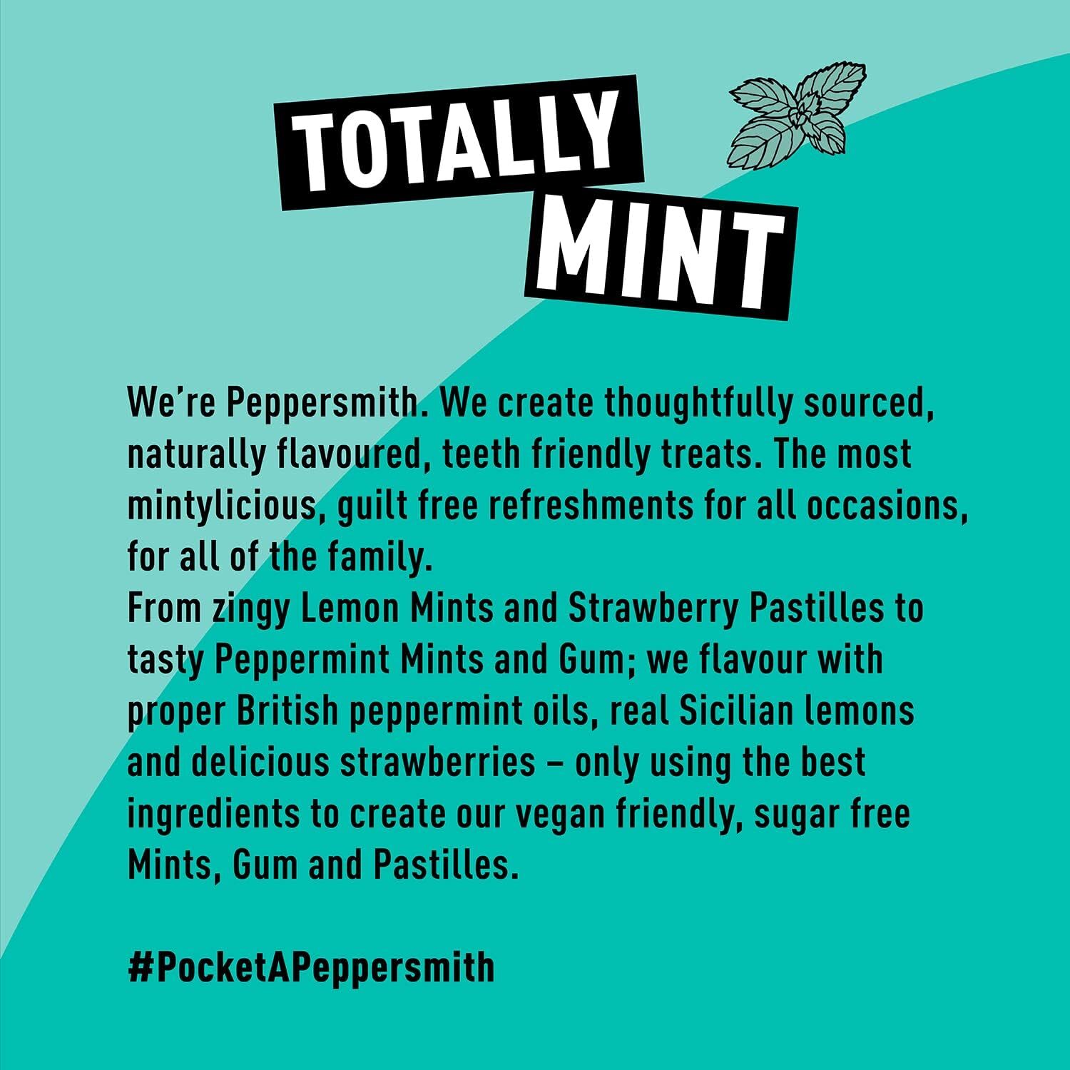 Peppersmith 100 Xylitol Extra Strong Mints Breath Freshener Benefit