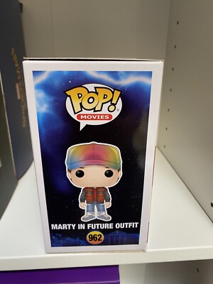 Boneco De Volta Para O Futuro Marty McFly In Future Outfit Special Edition Pop Funko 962 - SUIKA