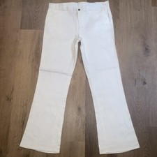 Vtg H.I.S. Bell Bottom Pants Mens 34 29 Saturday Night Fever 60s 70s Disco NOS