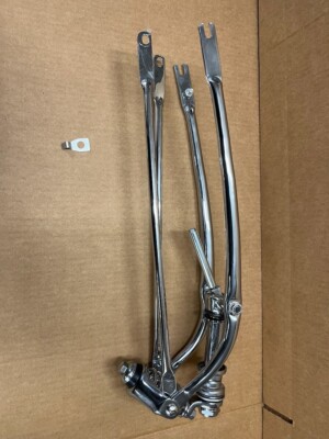 Schwinn Stingray Krate Bicycle Springer Fork Original Show Chrome