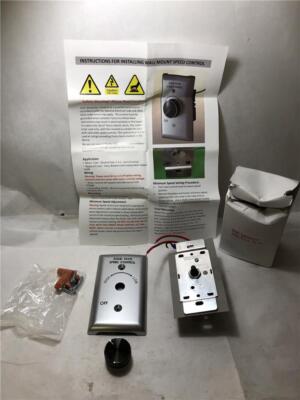 Raffel Systems 385031 Wall Mount Speed Control