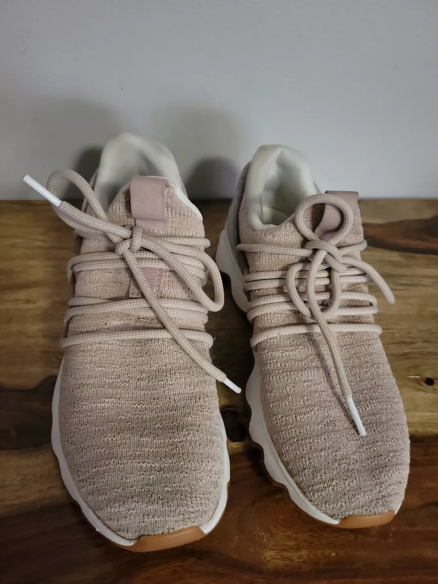 Sorel Kinetic Lace Sneaker Women s US Size 7 Natural Tan Blush