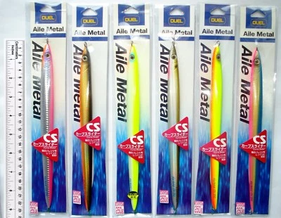 DUEL AILE METAL-CS 9oz.250gr.230mm Vertical Speed JIG,Jigging,Saltwater Lure JIG - Bild 1 von 4