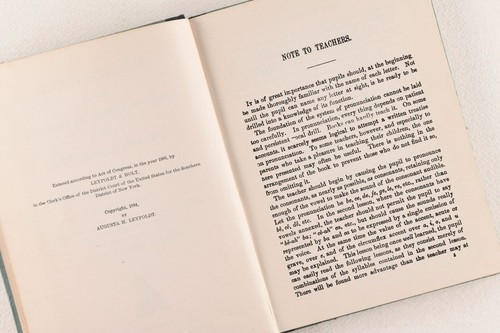 “Beginning French” Ahn’s & Beleze’s Systems 1894 by L. Pylodet HC Very Good - Picture 5 of 11
