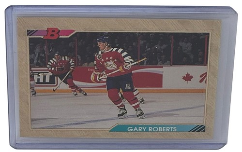 Gary Roberts 1992-93 Bowman Gold Parallel Insert All-Star Game Card #214