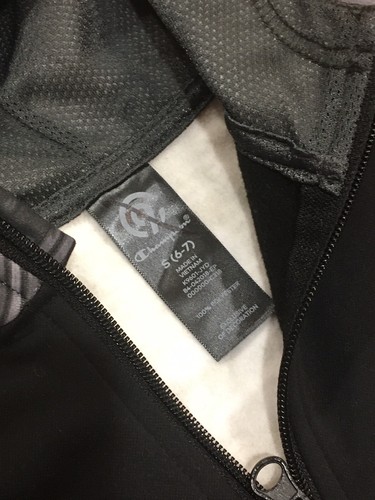 Boy’s C9 Champion Printed Tech Fleece Full Zip Hoodie Black Size S (6/7) - Picture 6 of 6
